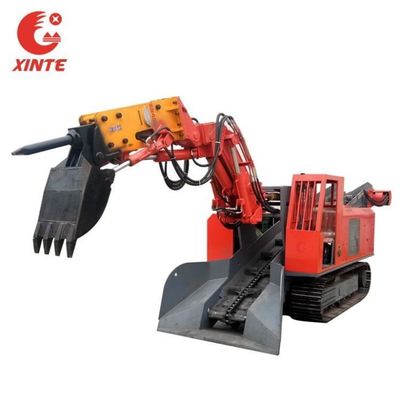 Haggloader mit brechendem Hammer